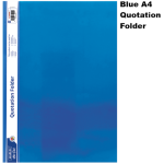 Marlin Blue Quotation Folder    